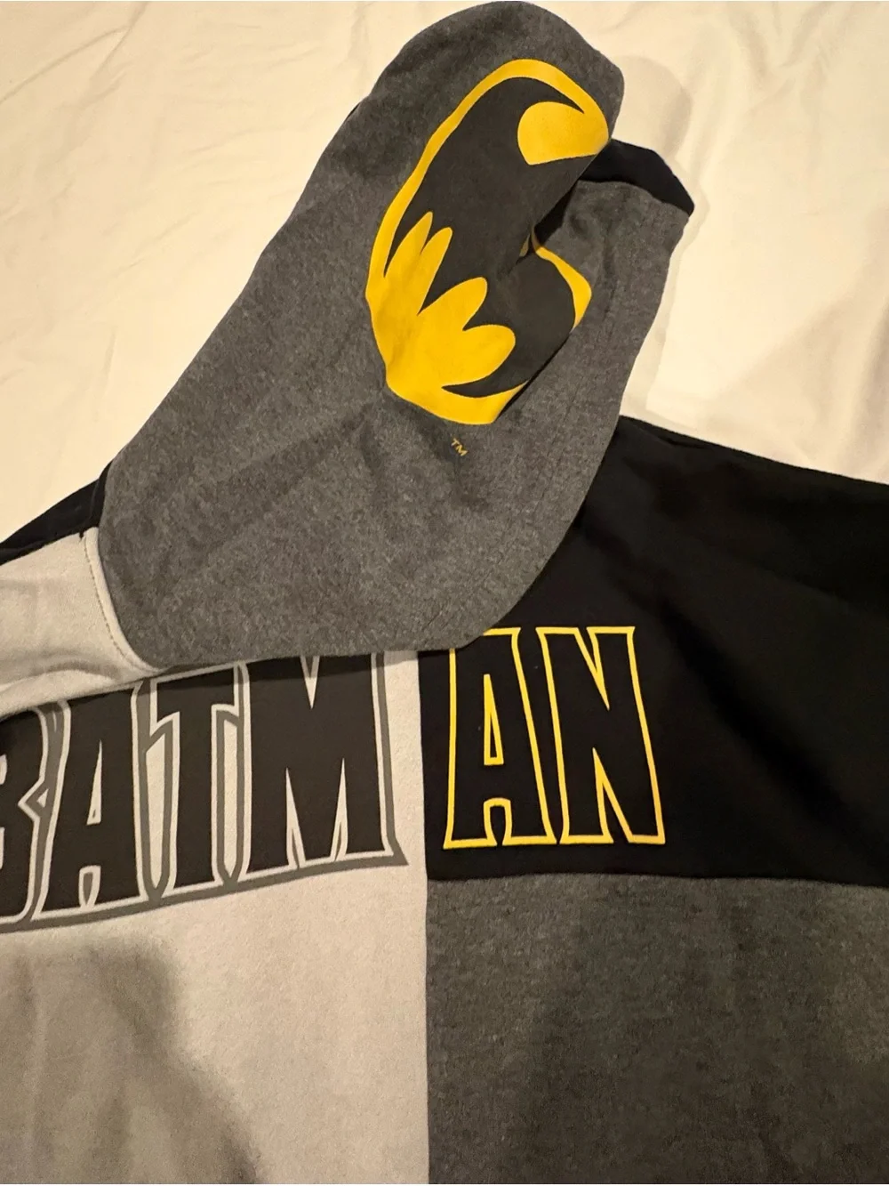 Looney Tunes x Batman Men's Graphic Hoodie Pullover  Size M(38-40)